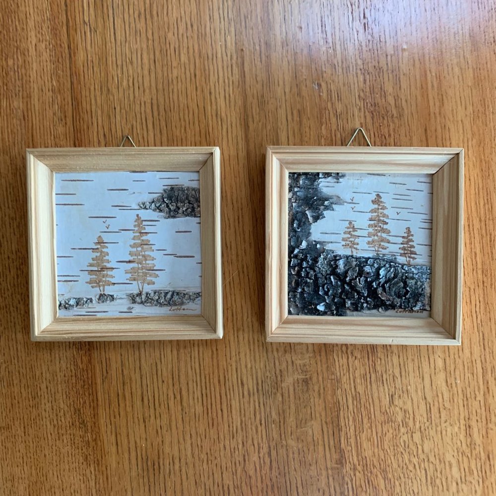Birch bark miniatures from Iceland